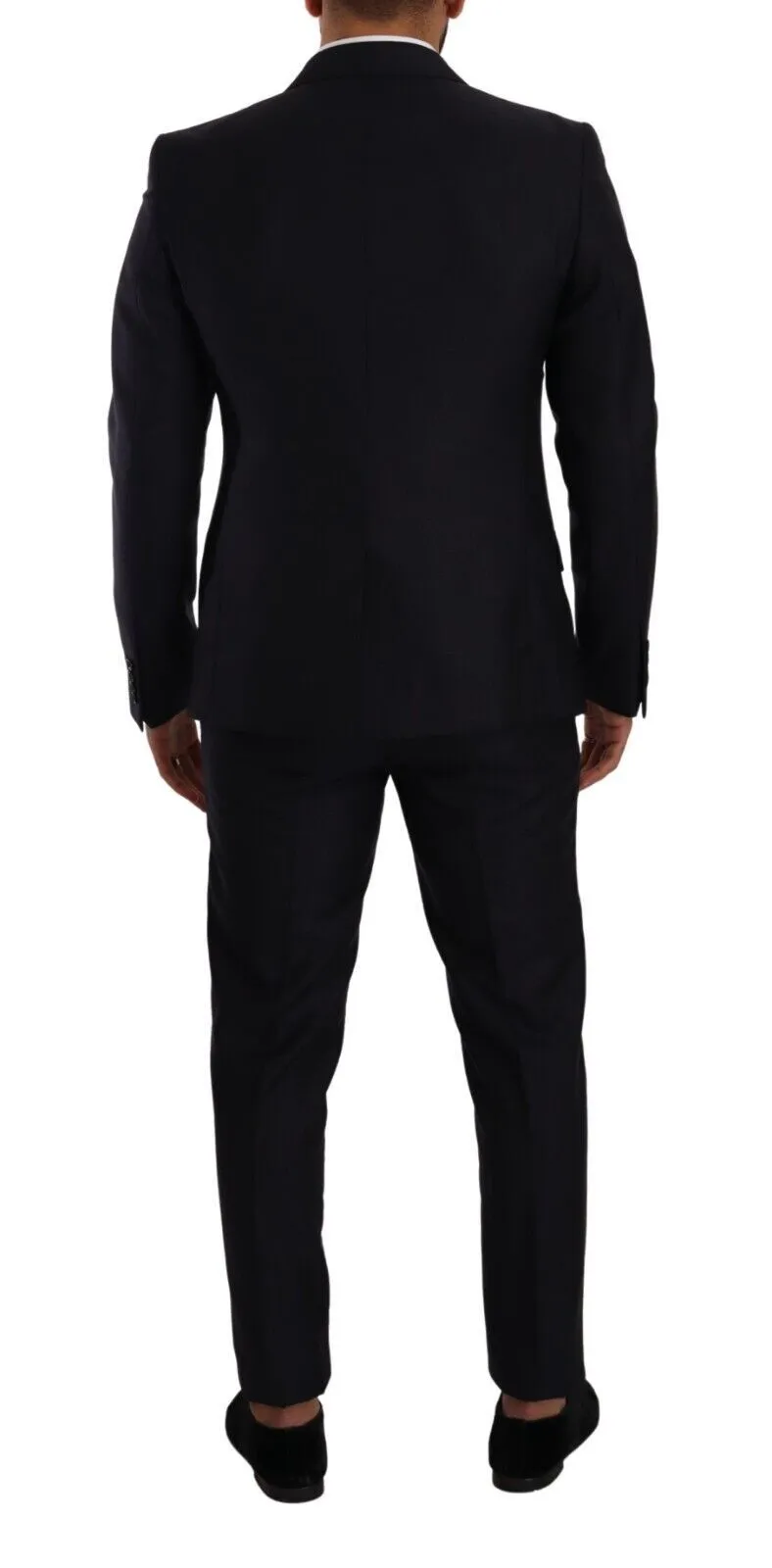 Elegant Slim Fit Wool Silk Cashmere Men's Suit sold by Louxly product image thumbnail 3