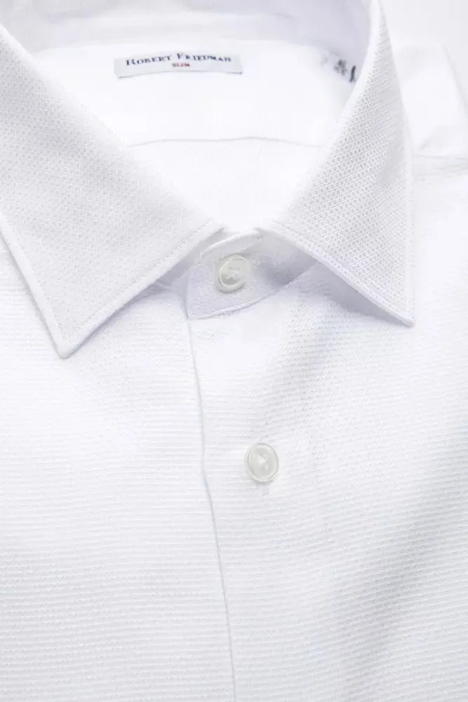 White Cotton Men Shirt sold by Louxly product image thumbnail 2