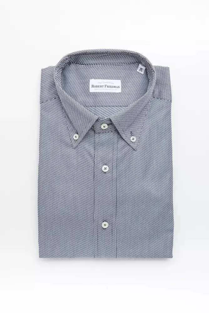Blue Cotton Men Shirt sold by Louxly