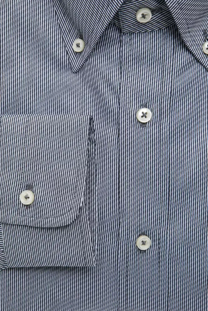 Blue Cotton Men Shirt sold by Louxly product image thumbnail 4