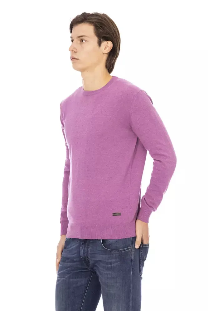 Purple Wool Men Sweater sold by Louxly product image thumbnail 2