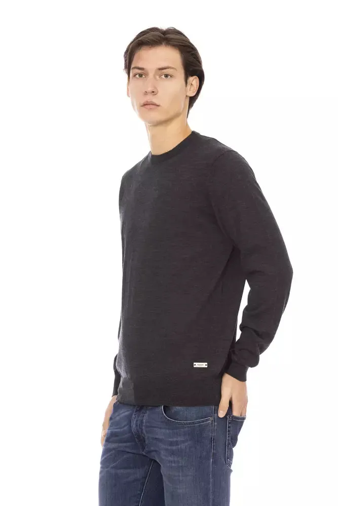 Gray Fabric Men Sweater sold by Louxly product image thumbnail 2