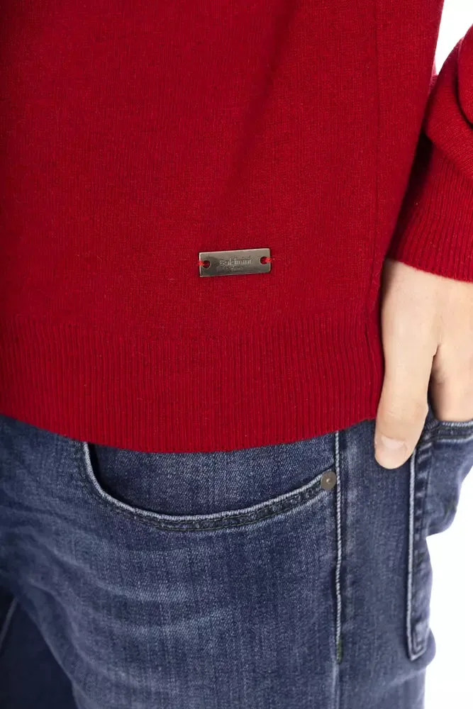 Red Wool Men Sweater sold by Louxly product image thumbnail 4