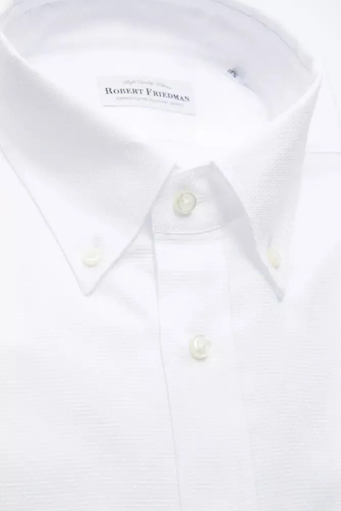 White Cotton Men Shirt sold by Louxly product image thumbnail 2