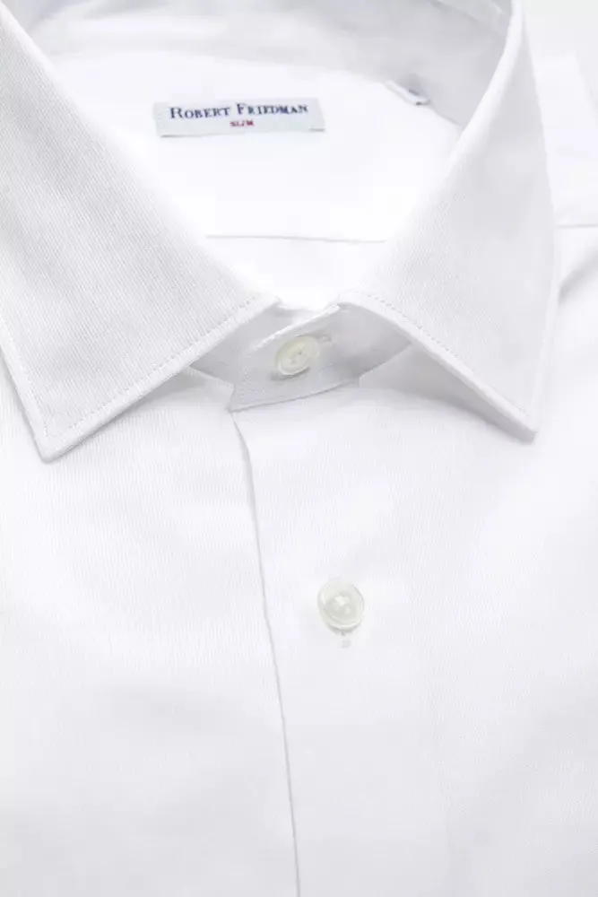 White Cotton Men Shirt sold by Louxly product image thumbnail 2