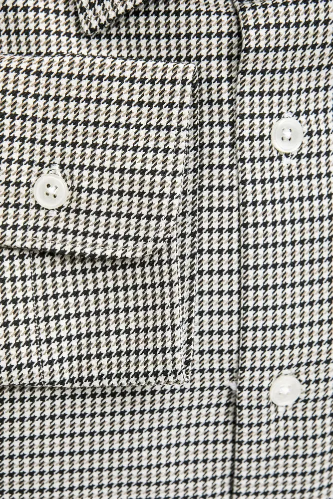 Beige Cotton Men Shirt sold by Louxly product image thumbnail 4