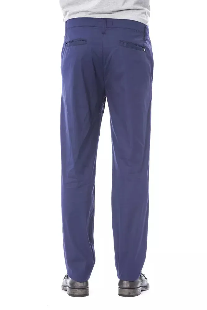 Blue Cotton Men's Chino Pants sold by Louxly product image thumbnail 3
