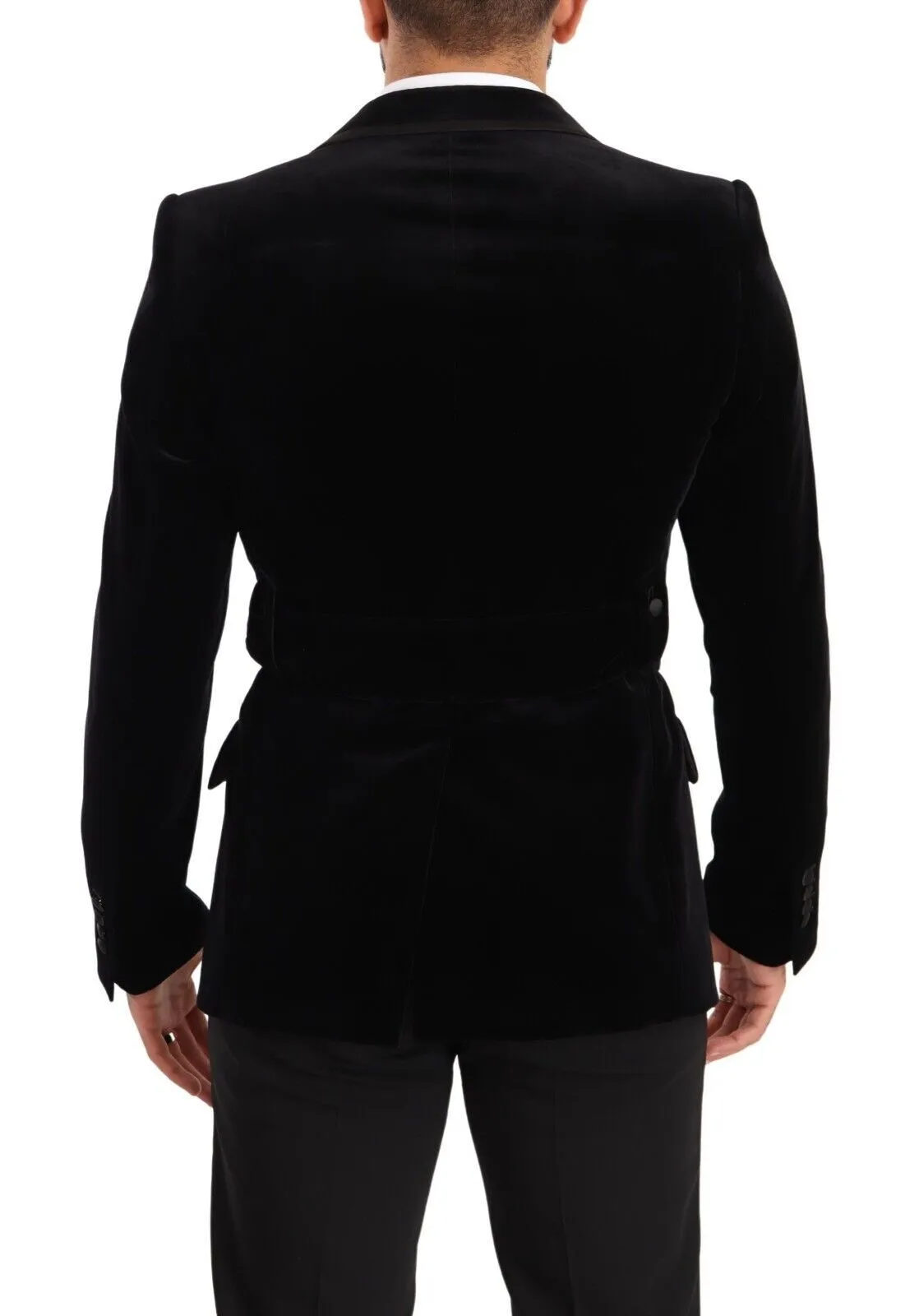 Elegant Single Breasted Velvet Blazer sold by Louxly product image thumbnail 3