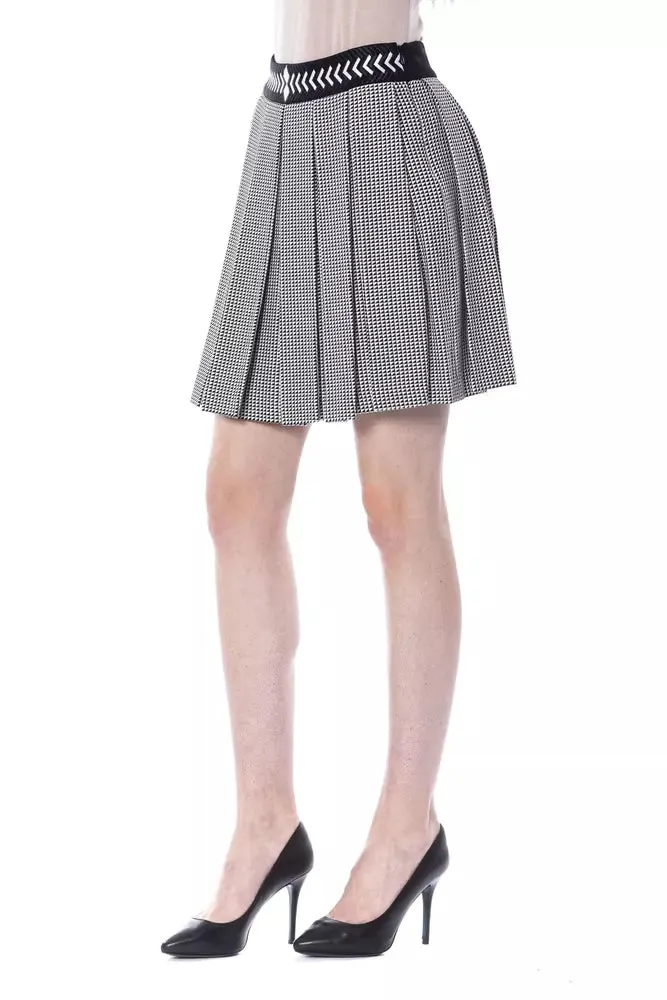 Black Viscose Women Skirt sold by Louxly product image thumbnail 2