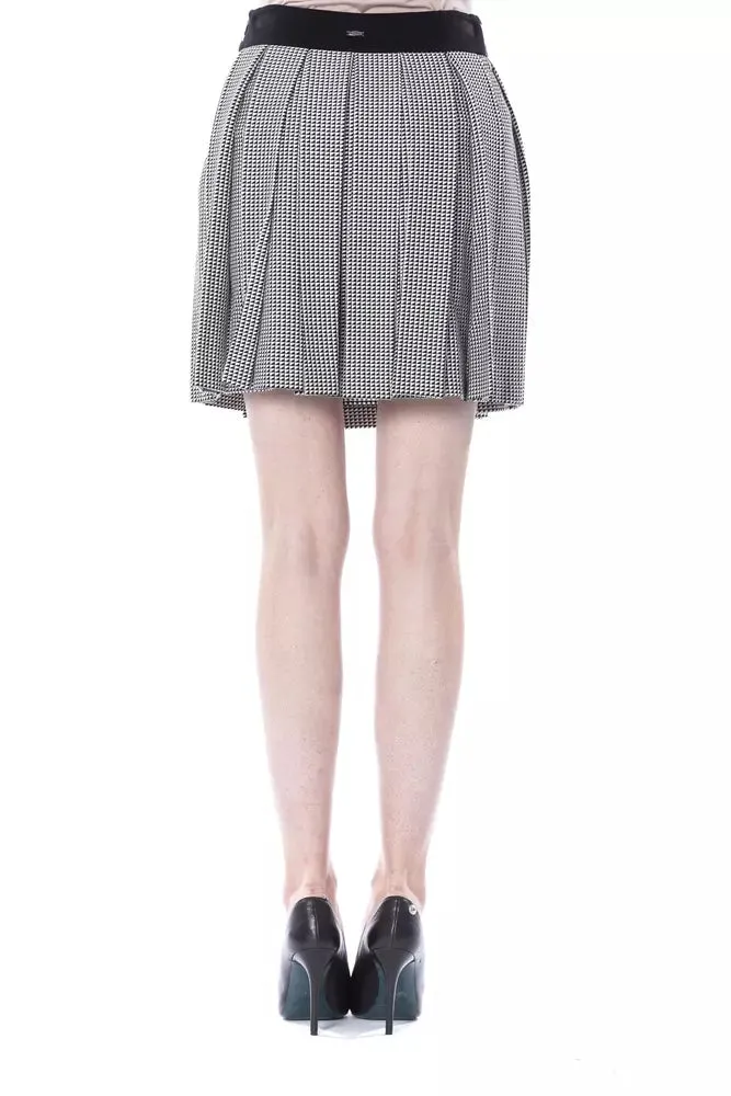 Black Viscose Women Skirt sold by Louxly product image thumbnail 3