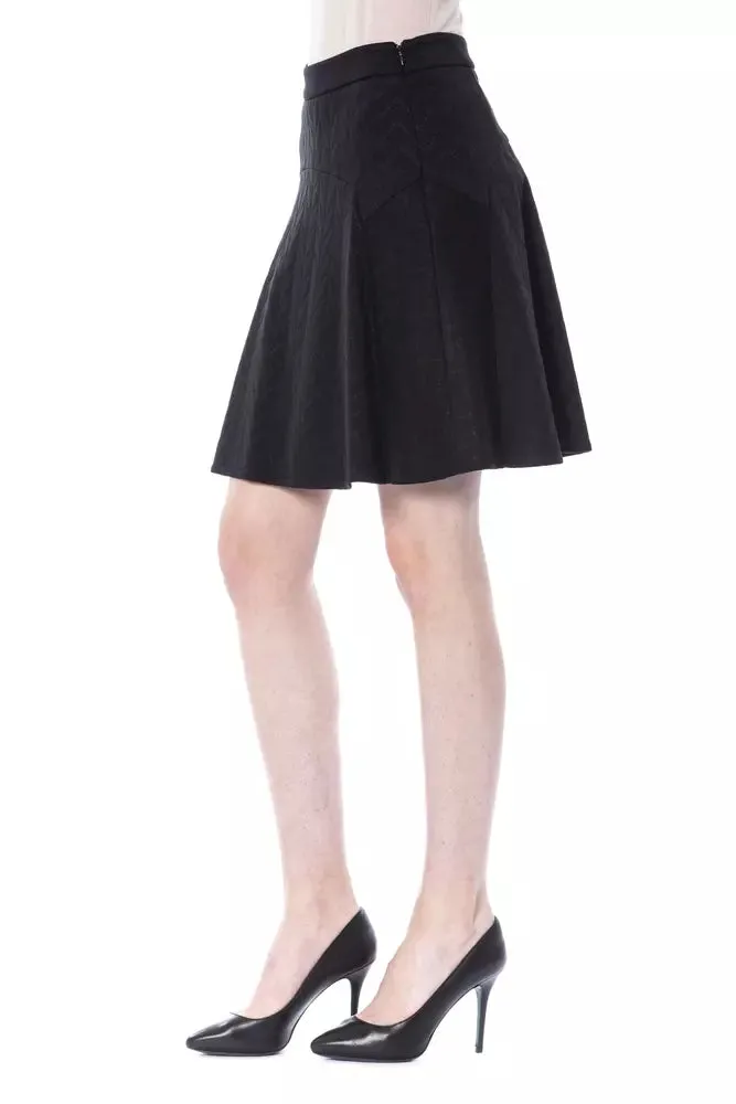 Black Polyester Women Skirt sold by Louxly product image thumbnail 2