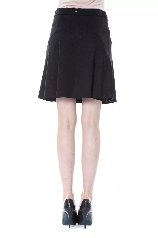 Black Polyester Women Skirt sold by Louxly product image thumbnail 3