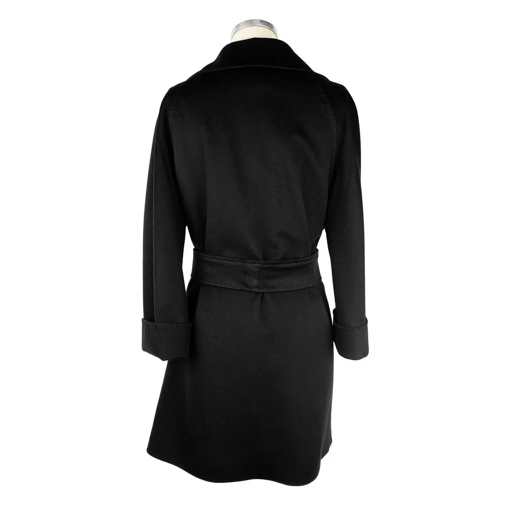 Black Wool Women Coat sold by Louxly product image thumbnail 2