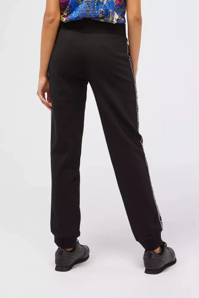 Black Cotton Women Sweatpant sold by Louxly product image thumbnail 3