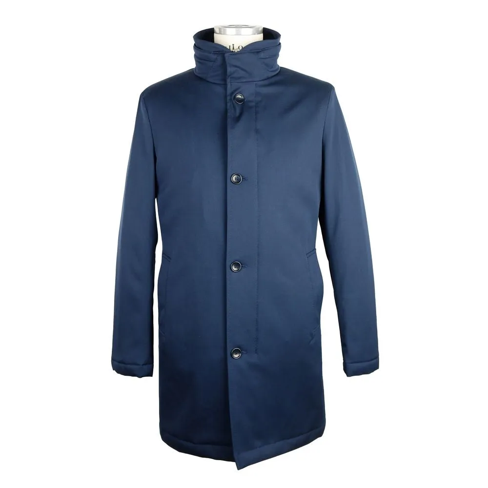 Elegant Italian Wool Long Coat for Men sold by Louxly