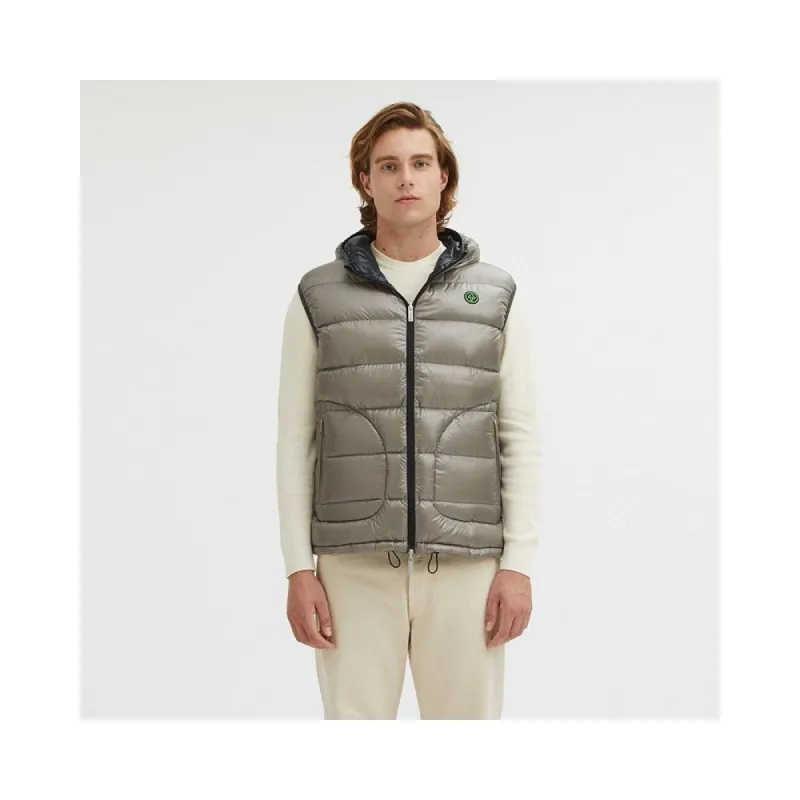 Gray Nylon Men's Reversible Vest sold by Louxly