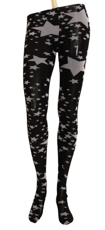Starry Night Designer Mesh Tights sold by Louxly