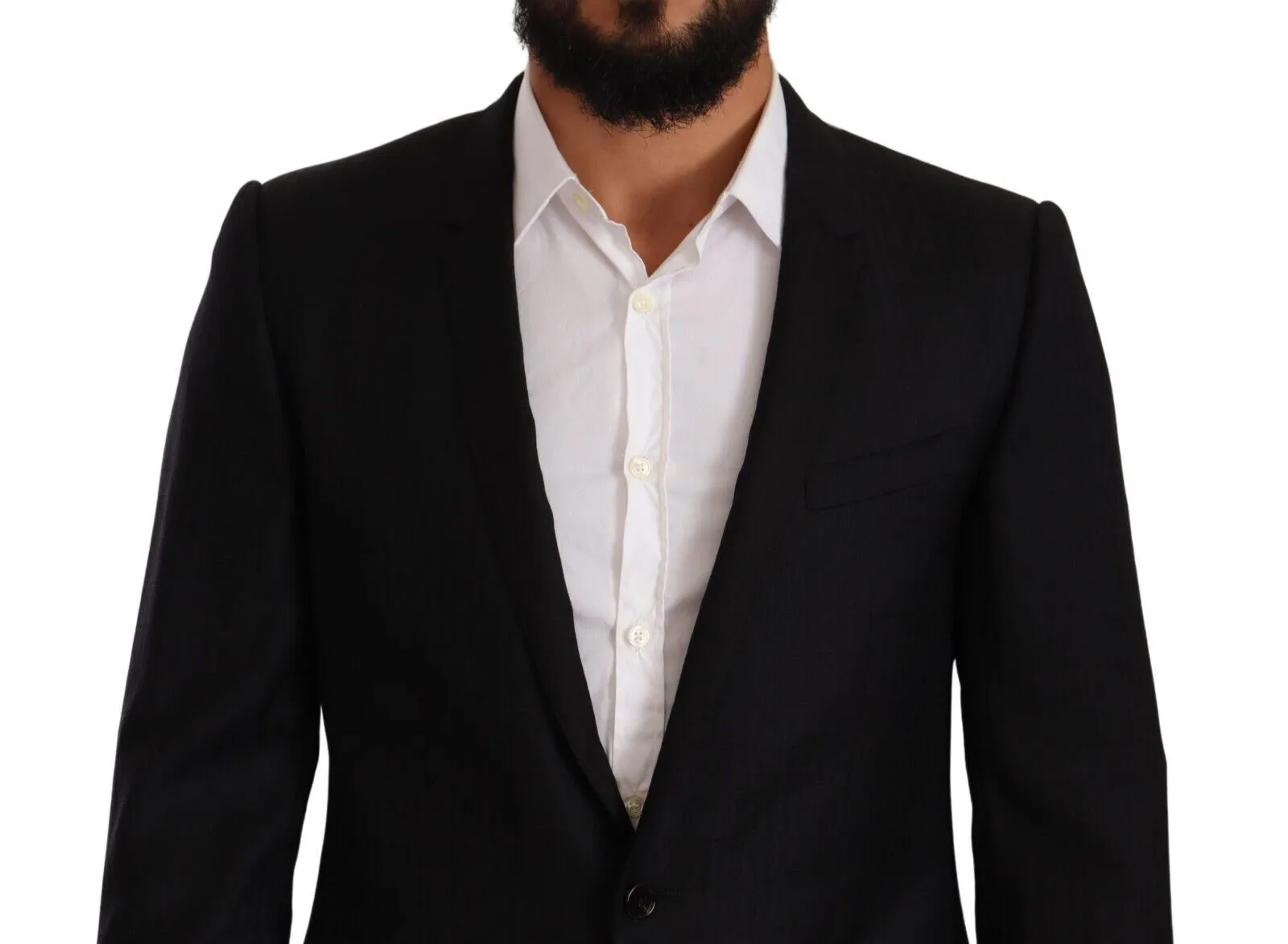 Exclusive Black Virgin Wool Blazer sold by Louxly product image thumbnail 4
