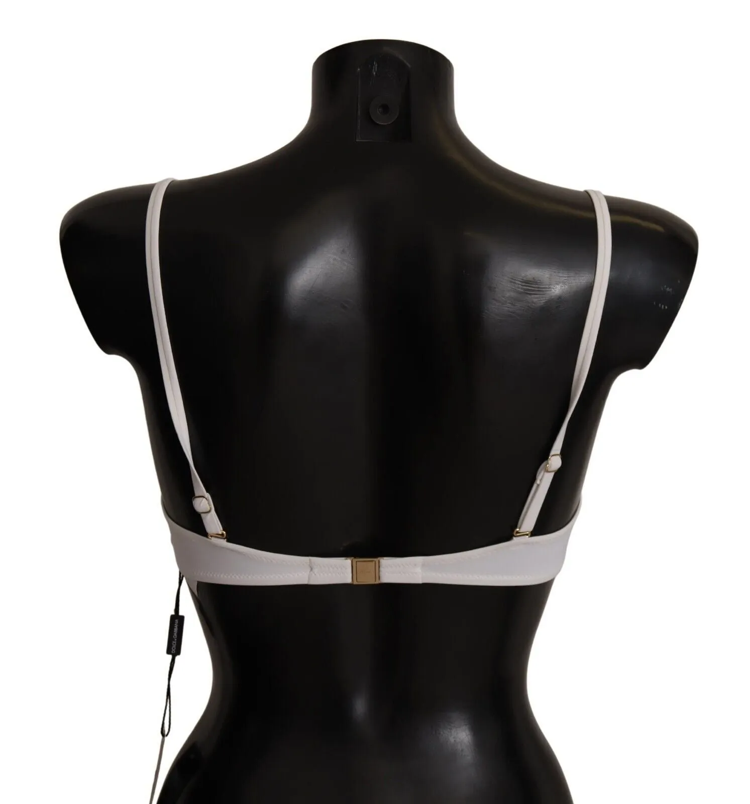 Chic White Nylon Balconette Bra sold by Louxly product image thumbnail 3