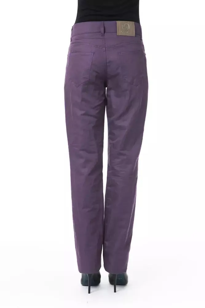 Purple Cotton Women Pants sold by Louxly product image thumbnail 2
