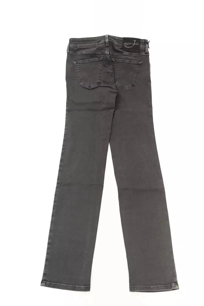 Black Cotton Women's Jeans sold by Louxly product image thumbnail 3