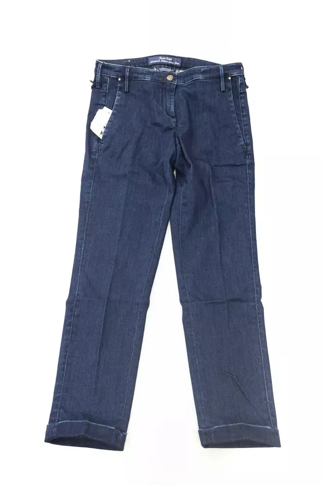 Blue Cotton Women Jeans sold by Louxly product image thumbnail 2