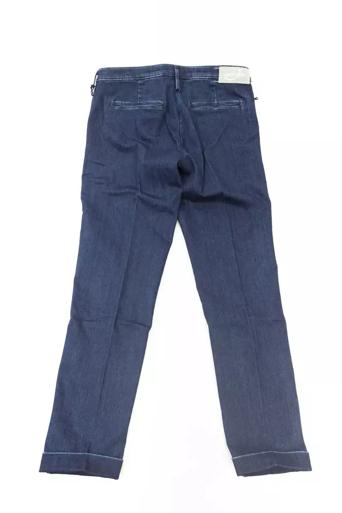 Blue Cotton Women Jeans sold by Louxly product image thumbnail 3