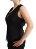 Chic Buttoned Black Waistcoat sold by Louxly