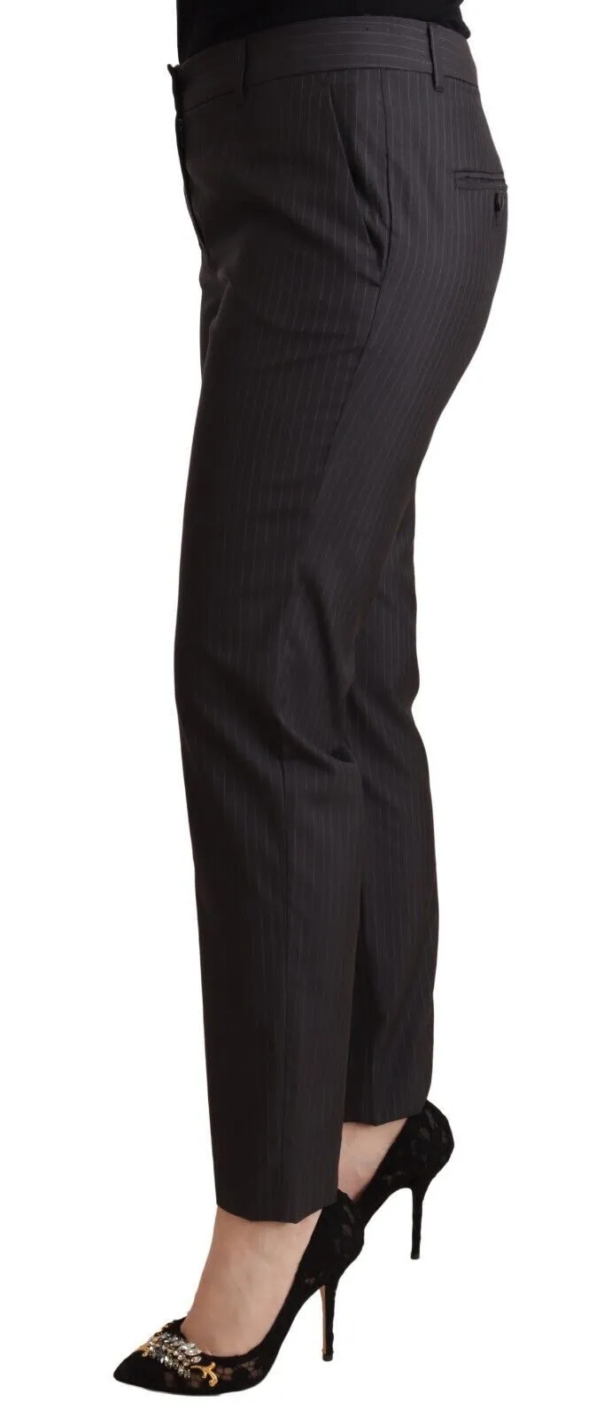 Elegant Tailored Virgin Wool and Silk Pants sold by Louxly product image thumbnail 2