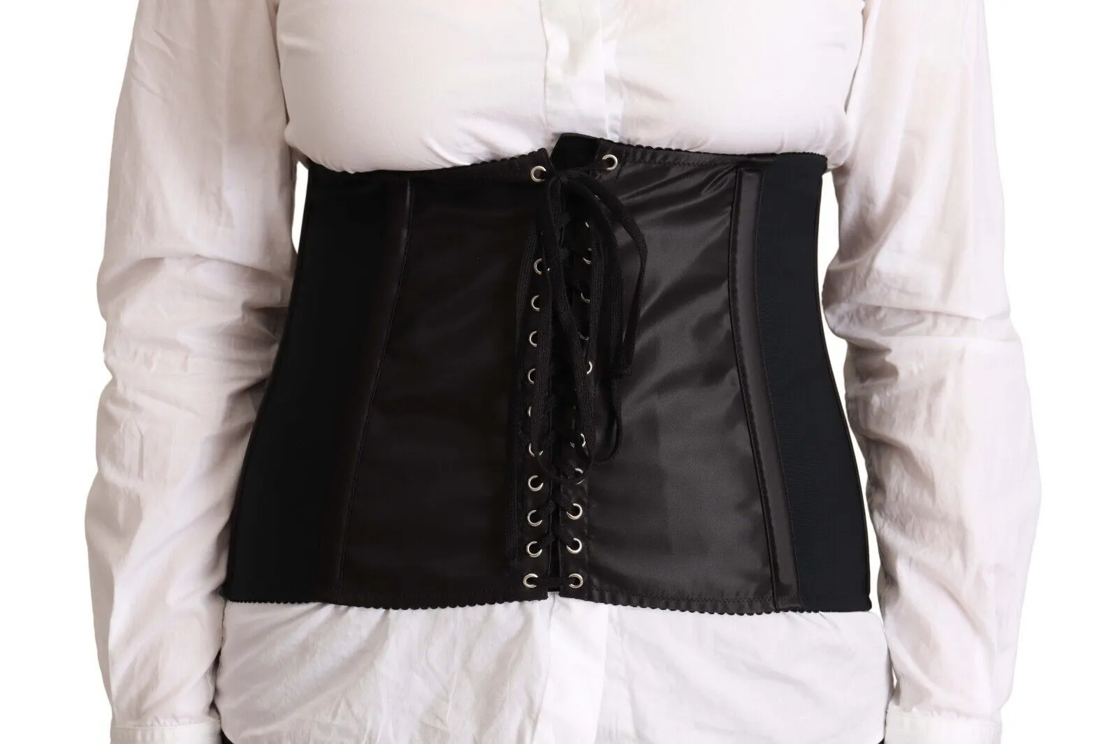 Chic Black Corset Belt Top sold by Louxly product image thumbnail 4