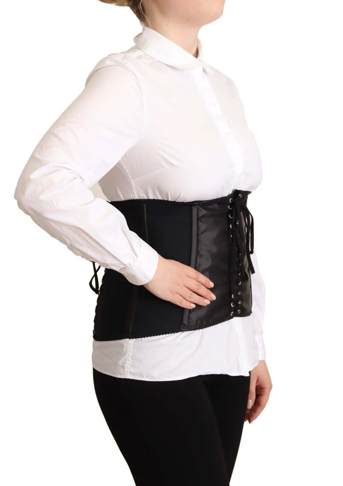 Chic Black Corset Belt Top sold by Louxly product image thumbnail 2