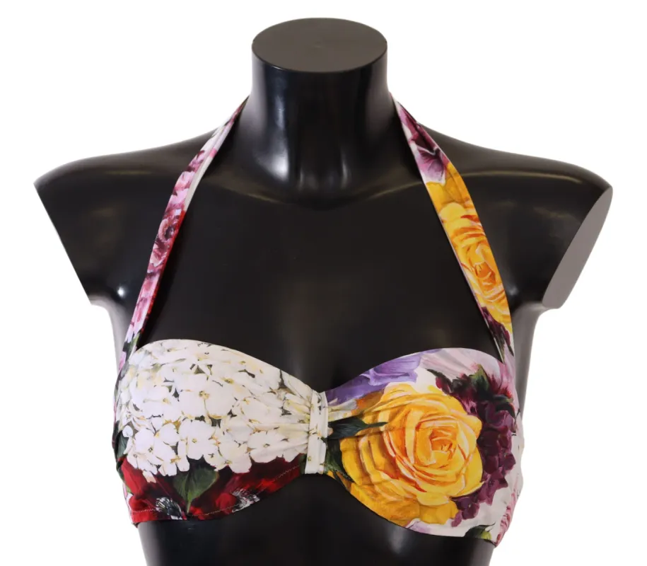 Chic Floral Print Bikini Top - Summer Essential sold by Louxly