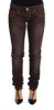 Chic Low Waist Skinny Brown Jeans sold by Louxly