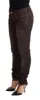 Chic Low Waist Skinny Brown Jeans sold by Louxly