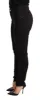 Elegant Slim-Fit Mid Waist Skinny Jeans sold by Louxly