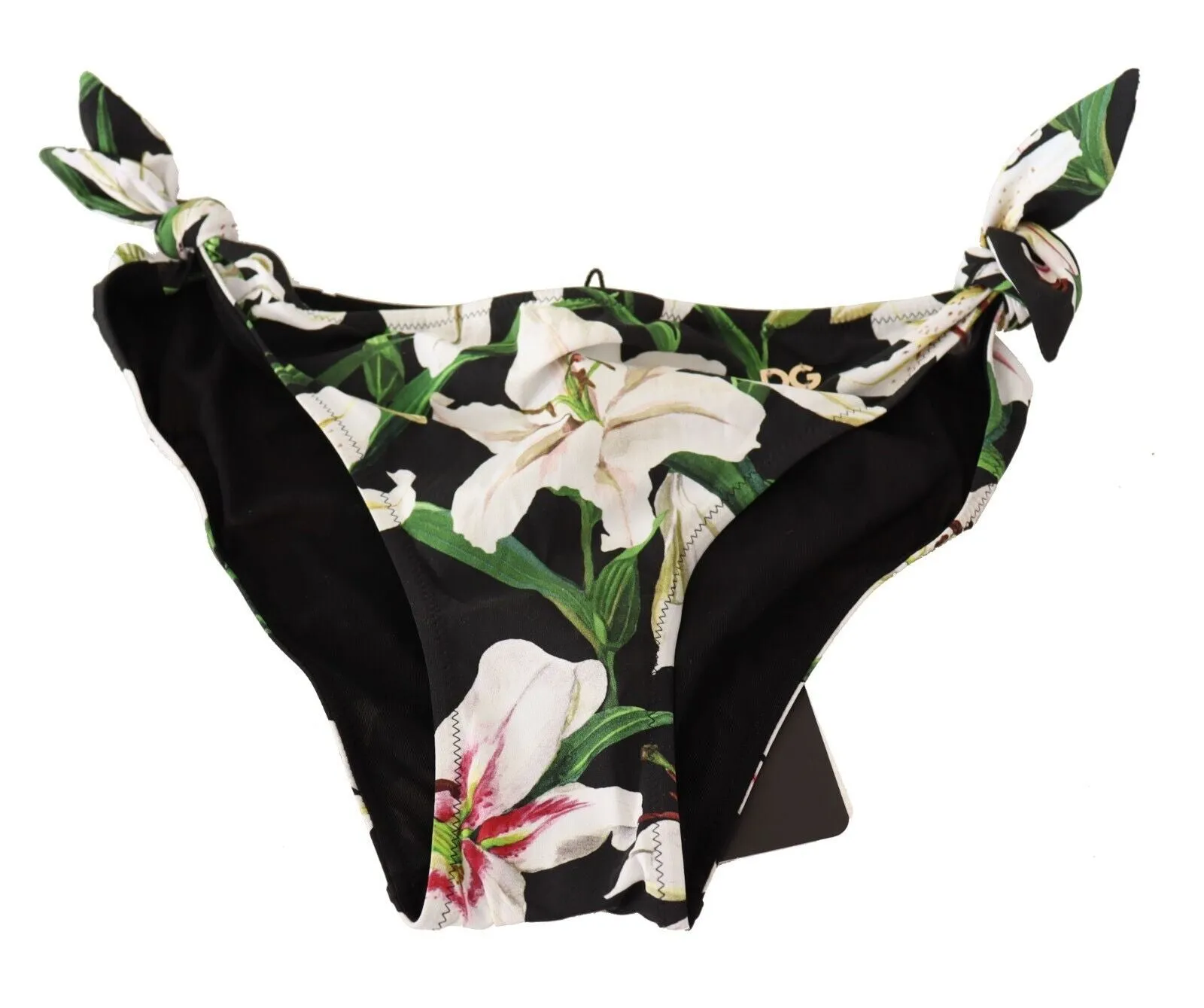 Elegant Lily-Print Bikini Bottom sold by Louxly product image thumbnail 4