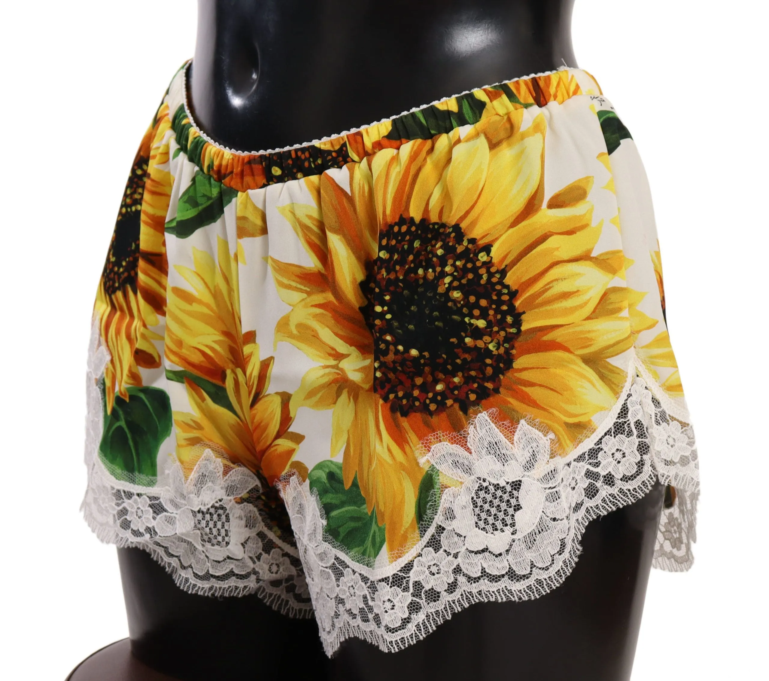 Sunflower Lace Lingerie Shorts - Silk Blend sold by Louxly product image thumbnail 2