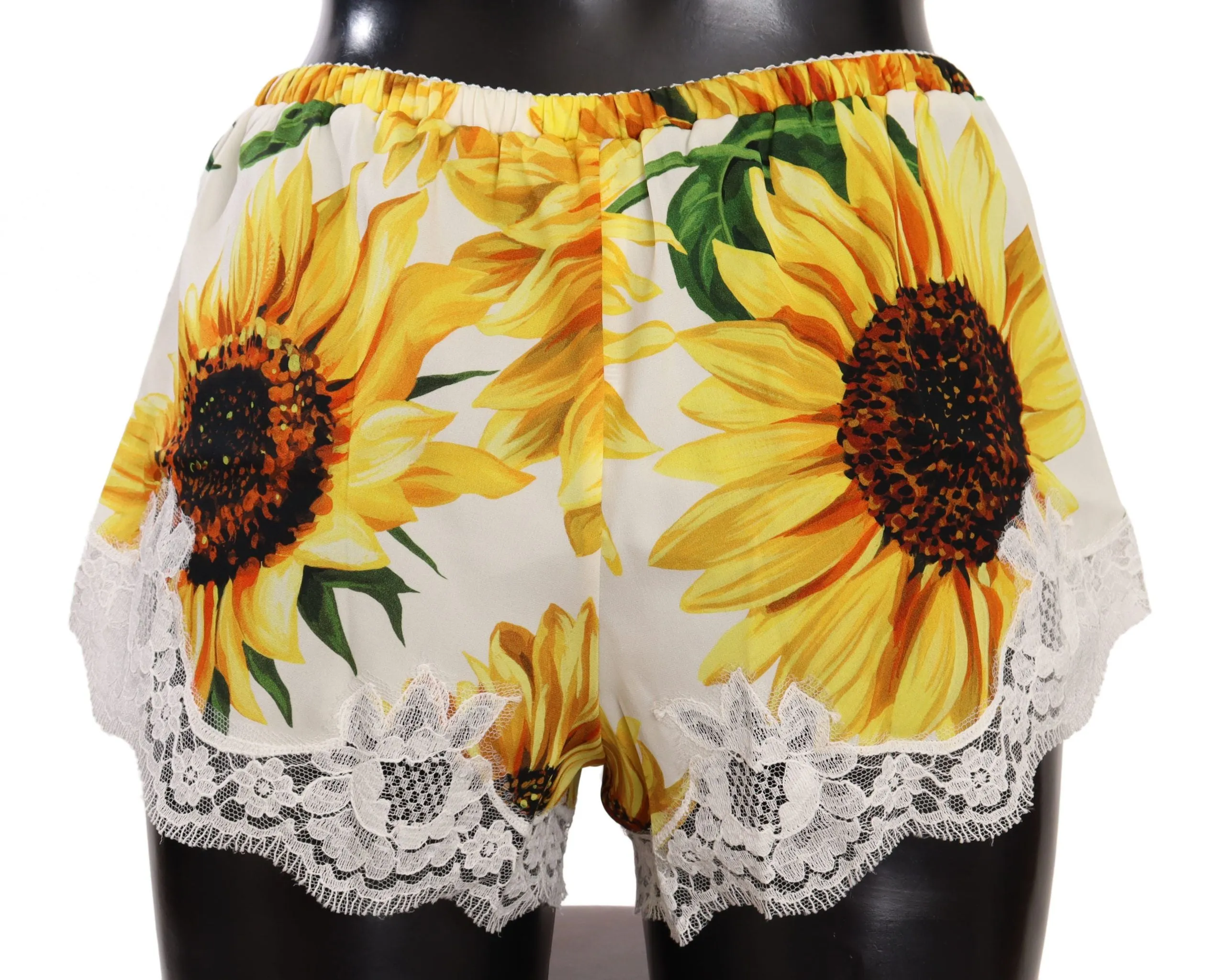 Sunflower Lace Lingerie Shorts - Silk Blend sold by Louxly product image thumbnail 3