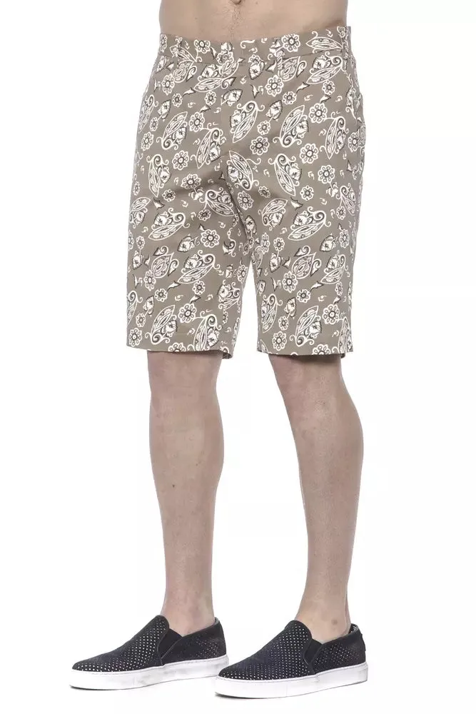 Beige Cotton Men Short sold by Louxly product image thumbnail 2