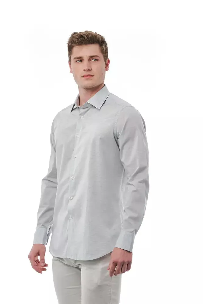 Gray Cotton Men Shirt sold by Louxly product image thumbnail 3