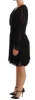 Elegant V-Neck Silk Blend Mini Dress sold by Louxly