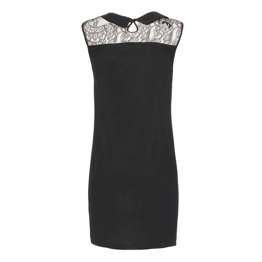Black Polyester Women Dress sold by Louxly product image thumbnail 2