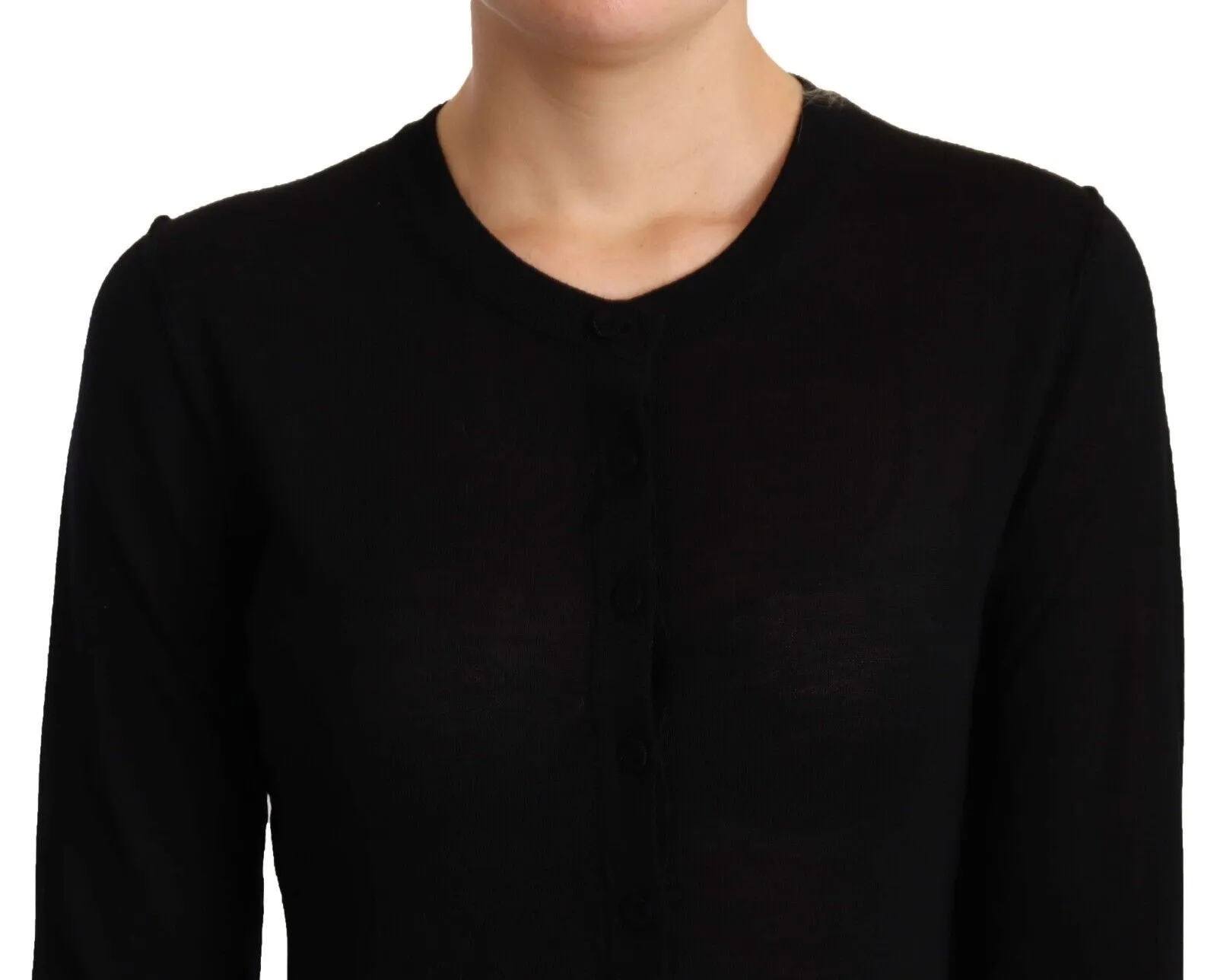 Elegant Crewneck Virgin Wool Sweater sold by Louxly product image thumbnail 4