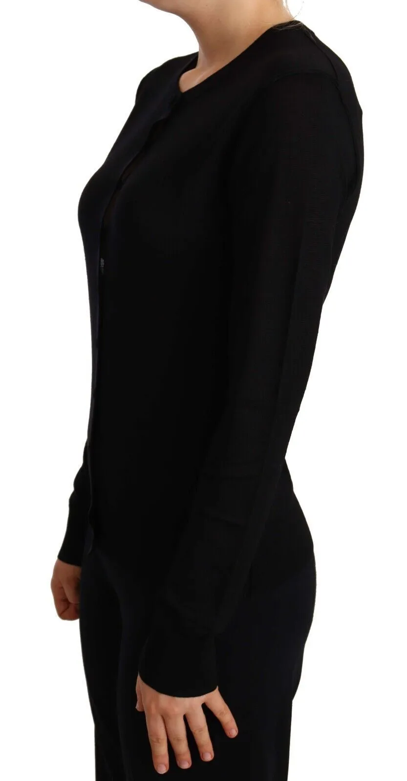 Elegant Crewneck Virgin Wool Sweater sold by Louxly product image thumbnail 2