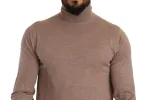 Elegant Cashmere Turtleneck Sweater sold by Louxly
