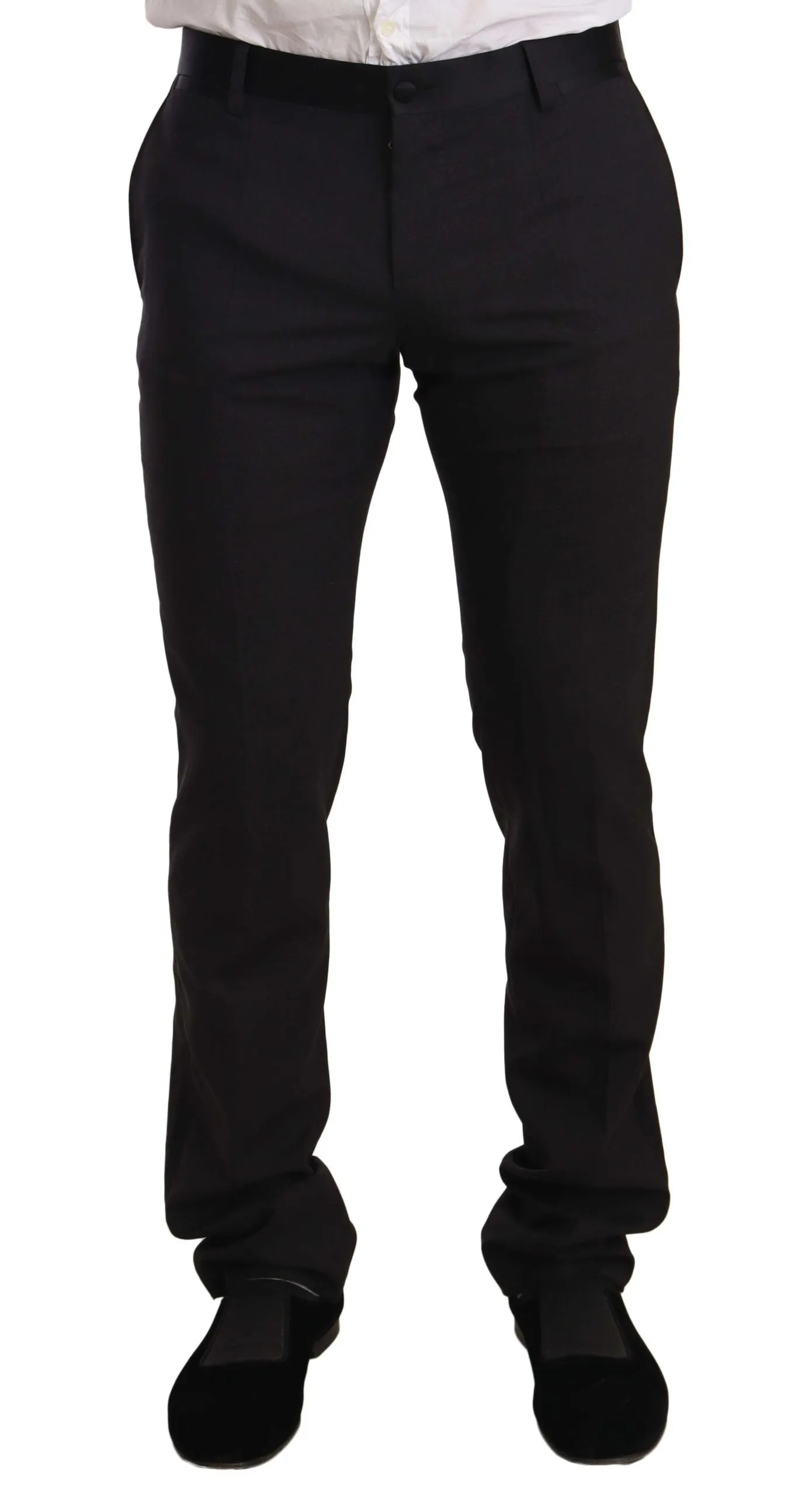 Elegant Two-Piece Velvet Suit in Blue sold by Louxly product image thumbnail 3