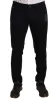 Heraldic Embroidered Slim Fit Black Jeans sold by Louxly