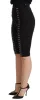 Elegant High Waist Black Wool Shorts sold by Louxly