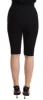 Elegant High Waist Black Wool Shorts sold by Louxly