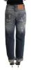 Authentic Mid Waist Baggy Denim Jeans sold by Louxly